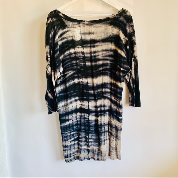XCVI Hi Lo Tie Dye Boho Tunic Top - Picture 12 of 13